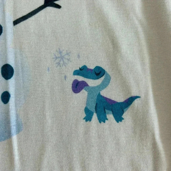 Hanna Andersson Olaf Pajama Set 120cm US 6-7 - Picture 4 of 6